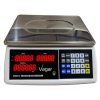 Весы торговые Вагар А2 до 15/30 кг, точность 5/10 грамм VAGAR Весы торговые Вагар А2 до 15/30 кг, точность 5/10 грамм VAGAR