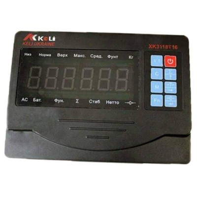 Весовой индикатор Keli ХК3118Т16 (black)