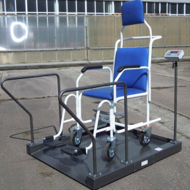 Ваги для зважування людей на інвалідних каталках 4BDU300-Medical