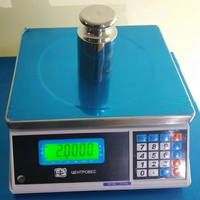 Рахункові ваги ВТЕ-Центровес-30-Т3-С3