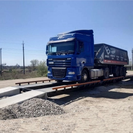 Автомобільні ваги 18 метрів 80 тонн