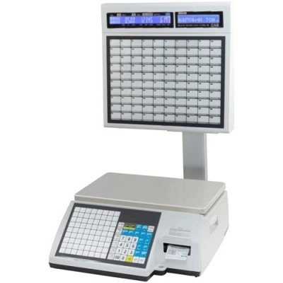 Ваги торговельні CAS CL5000J-IS 15 кг з термодруком