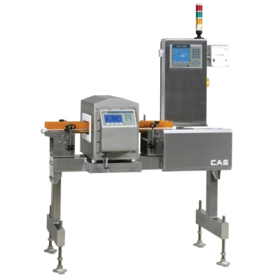 Цифровий металодетектор CAS CMS2000-200/400/500 з конвеєром (установка на конвеєрі)