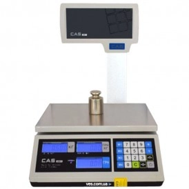 Ваги торгові CAS ER Jr-CBU (Junior) до 6, 15, 30 кг c RS