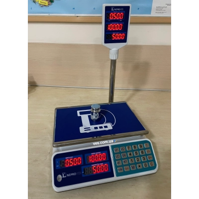Весы торговые 6 кг Днепровес ВТД-6ЕЛ