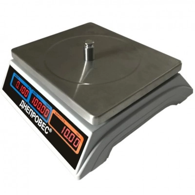 Весы торговые 15 кг Днепровес ВТД-15Т1-СВ