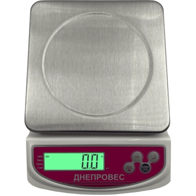 Кухонні ваги на 6 кг Camry Дніпровес ДІ-6, точність 1 г