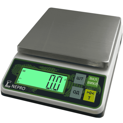 Весы порционные 2 кг Днепровес ВТД-2-Т3ЖК, точность 0,1 г