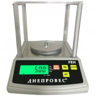 Лабораторные весы до 1000 грамм Днепровес FEH-1000 | точность 0,01 грамм
