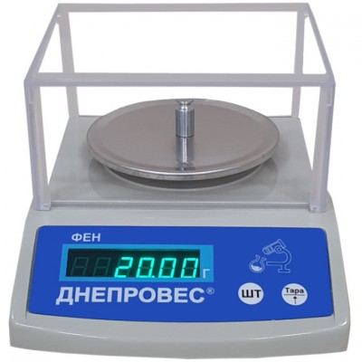 Лабораторные весы на 300 грамм Днепровес ФЕН-300Л | точность 0,01 грамм