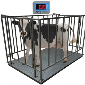 Весы до 3 т для взвешивания животных 1000х2000 мм, Днепровес ВПД1020СК