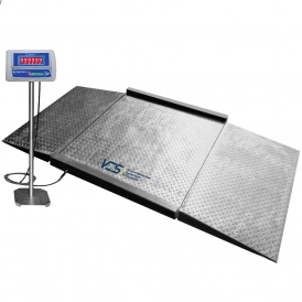 Ваги наїзні низькопрофільні 1200х1200 на 1500 кг Днепровес | Платформні з пандусами