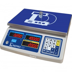 Ваги торгові Дніпровес ВТД-РС1 до 6 кг, 15 кг, 30 кг (RS-232)