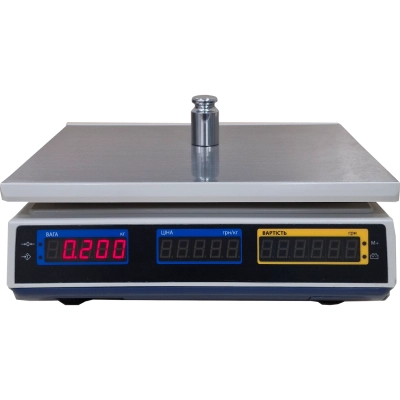 Весы торговые 6 кг Днепровес ВТД-6ЕД1