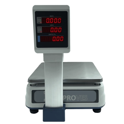 Ваги торговельні Дніпровес ВТД-РД на 6, 15, 30 кг RS232 або Ethernet