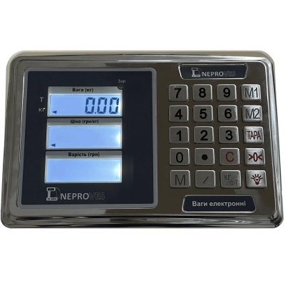 Товарні ваги 150 кг Дніпровес ВПД405Л 400х500 мм Товарні ваги 150 кг Дніпровес ВПД405Л 400х500 мм