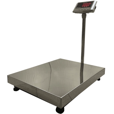 Товарні ваги 300 кг Дніпровес ВПД608ДЕ розмір платформи 600х800 мм