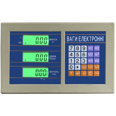 Весы товарные 300 кг Днепровес ВПД405Д 400х500 мм