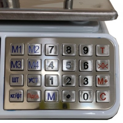 Весы торговые 6 кг Днепровес ВТД-6ЕЛ