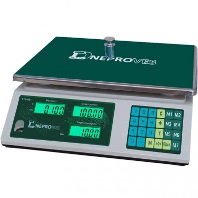 Ваги торгові 6 кг Дніпровес ВТД-6ЛД1 ЖК