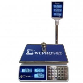 Ваги торговельні Дніпровес ВТД-6СЛ до 6 кг