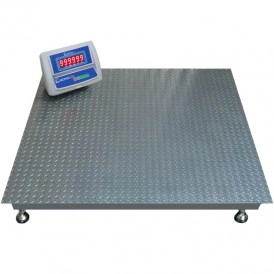 Платформні ваги підлогова 3т ВПД2020Л Дніпровес, 2000х2000 мм