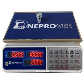 Ваги торгові 15 кг Дніпровес ВТД-ЕЛ1