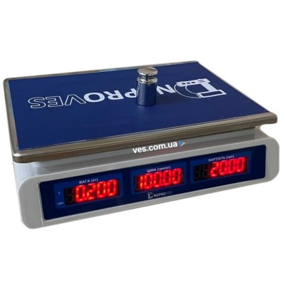 Ваги торгові 15 кг Дніпровес ВТД-ЕЛ1