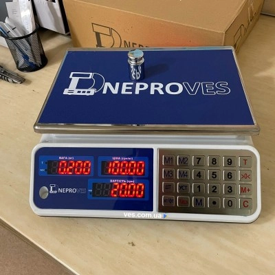 Ваги торгові 15 кг Дніпровес ВТД-ЕЛ1