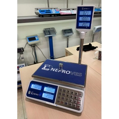 Ваги торговельні Дніпровес ВТД-6СЛ до 6 кг