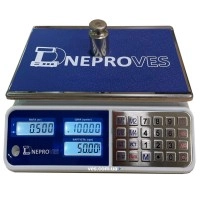 Ваги торгові електронні до 15 кг Дніпровес ВТД-СЛ1 Ваги торгові електронні до 15 кг Дніпровес ВТД-СЛ1