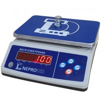 Весы фасовочные профессиональные ВТД-15/1ФД от 10 гр до 15 кг, точность 1 грамм