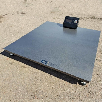 Платформенные весы на 1000 кг, 1000х1000 мм, Zemic A6 электронные Эконом, производитель Украина