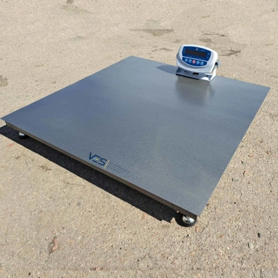 Платформенные весы на 300 кг, 800х800 мм, Торговые Эконом, производитель Украина