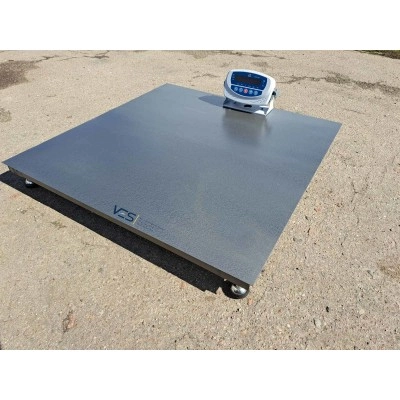 Платформні ваги на 300 кг (1250х1250 мм) від виробника Горизонт, електронні, серія «ЕКОНОМ»