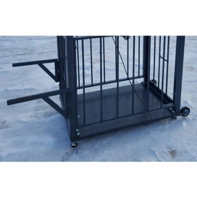 Весы для взвешивания животных, свиней, крс 1000х1500 мм с оградкой 900 мм до 300 кг, 500 кг, 1т, 2т VTP-G-1015 Горизонт