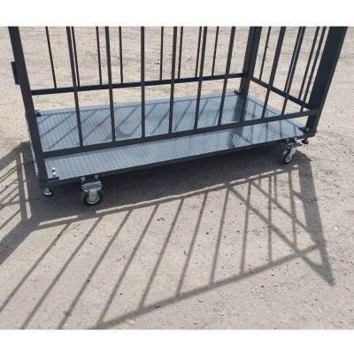 Весы для взвешивания животных, свиней, крс 1000х1500 мм с оградкой 900 мм до 300 кг, 500 кг, 1т, 2т VTP-G-1015 Горизонт