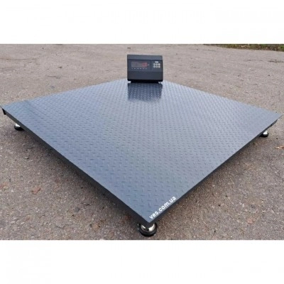 Платформенные весы на 600 кг, размер 1250х2000 мм, Стандарт Горизонт