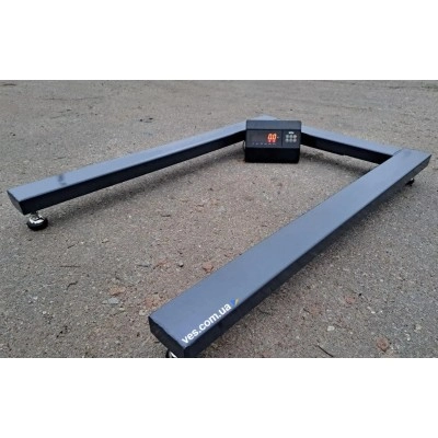 Палетні ваги до 1000 кг, розмір 800х1200 мм, Стандарт Zemic A6 Україна