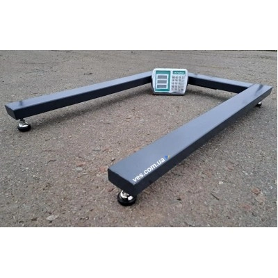 Паллетные весы до 3000 кг, 800х1200 мм, Бюджет Горизонт