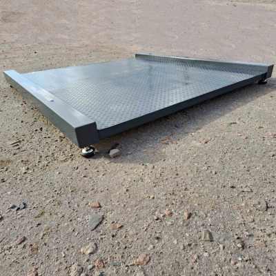 Весы наездные низкопрофильные 1250х1500 на 2000 кг | Платформенные с пандусами VTP-CN-1215