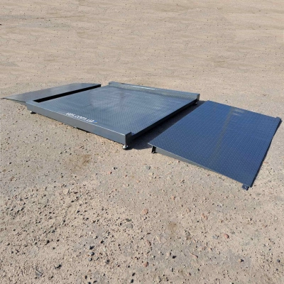 Весы наездные низкопрофильные 1250х1500 на 2000 кг | Платформенные с пандусами VTP-CN-1215