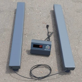 Рейкові ваги 1000 кг розмір 1200х100 мм Zemic MB6 Україна