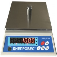 Весы фасовочные до 6 кг Днепровес ВТД-6Т3Л, точность 1 г