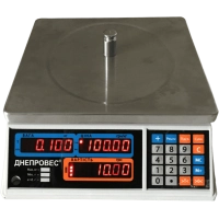 Весы торговые 30 кг Днепровес ВТД-30Т1-СВ