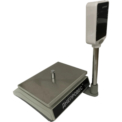 Торгові ваги 30 кг Дніпровес ВТД-30ЕД-ЖК