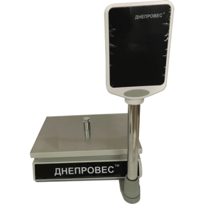 Торгові ваги 30 кг Дніпровес ВТД-30ЕД-ЖК