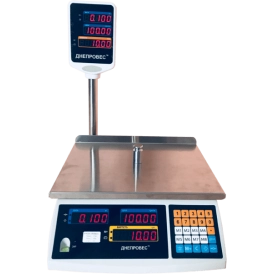 Торгові ваги 30 кг Дніпровес ВТД-30ЕД-ПРО