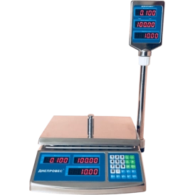 Торгові ваги 30 кг Дніпровес ВТД-30ЕЛC