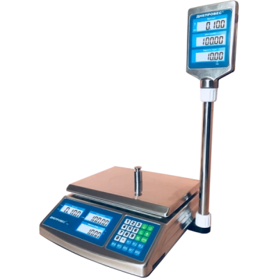 Ваги торгові 30 кг Дніпровес ВТД-30СЛС